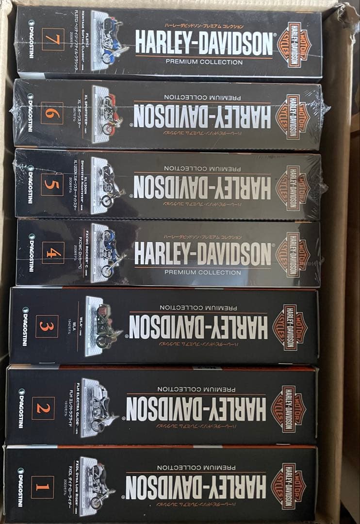 HARLEY-DAVIDSON プレミアムコレクション 7モデルセット