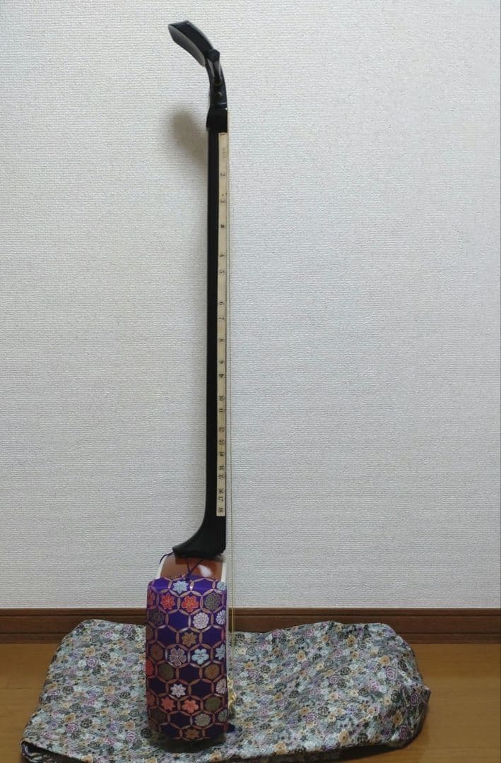 三味線本体 細棹破れなし合皮 約100cm