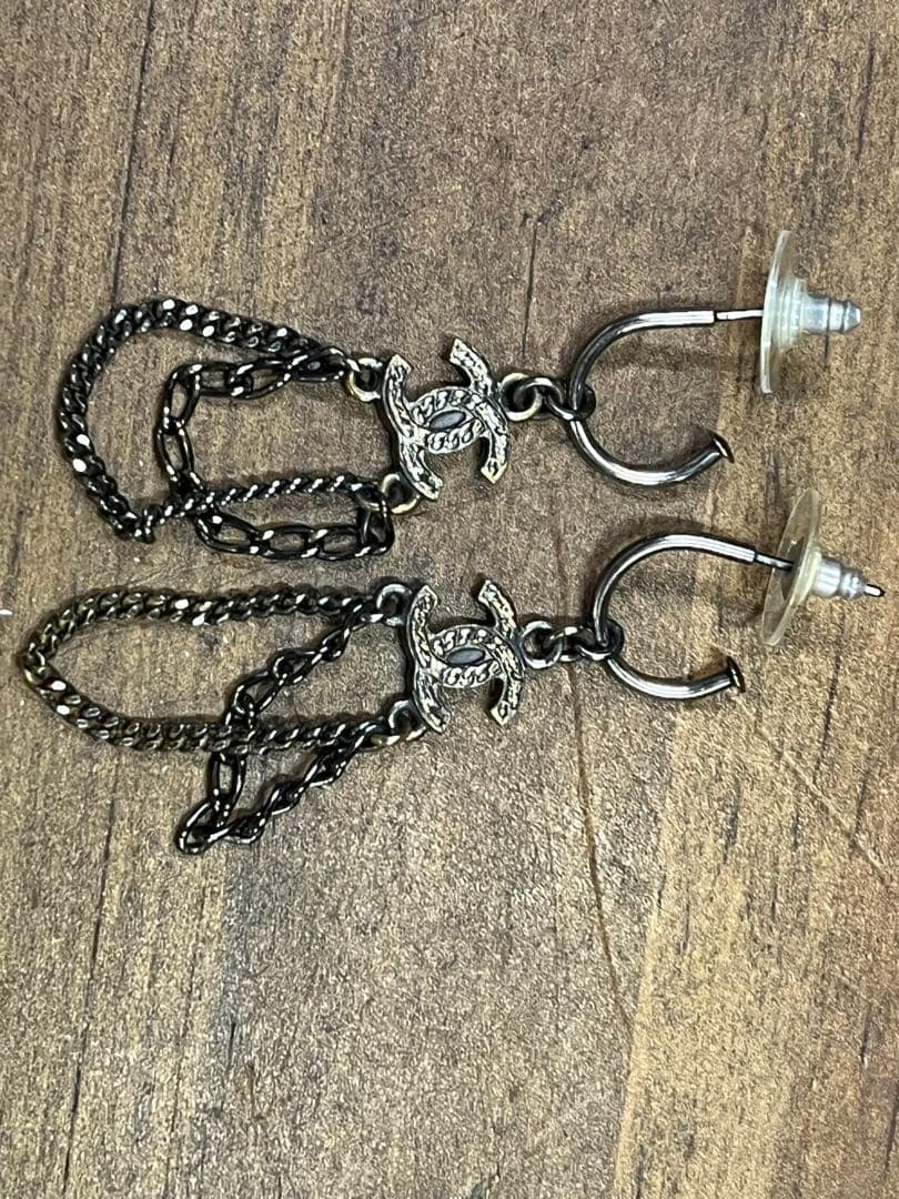 【断捨離】シャネル フープピアス