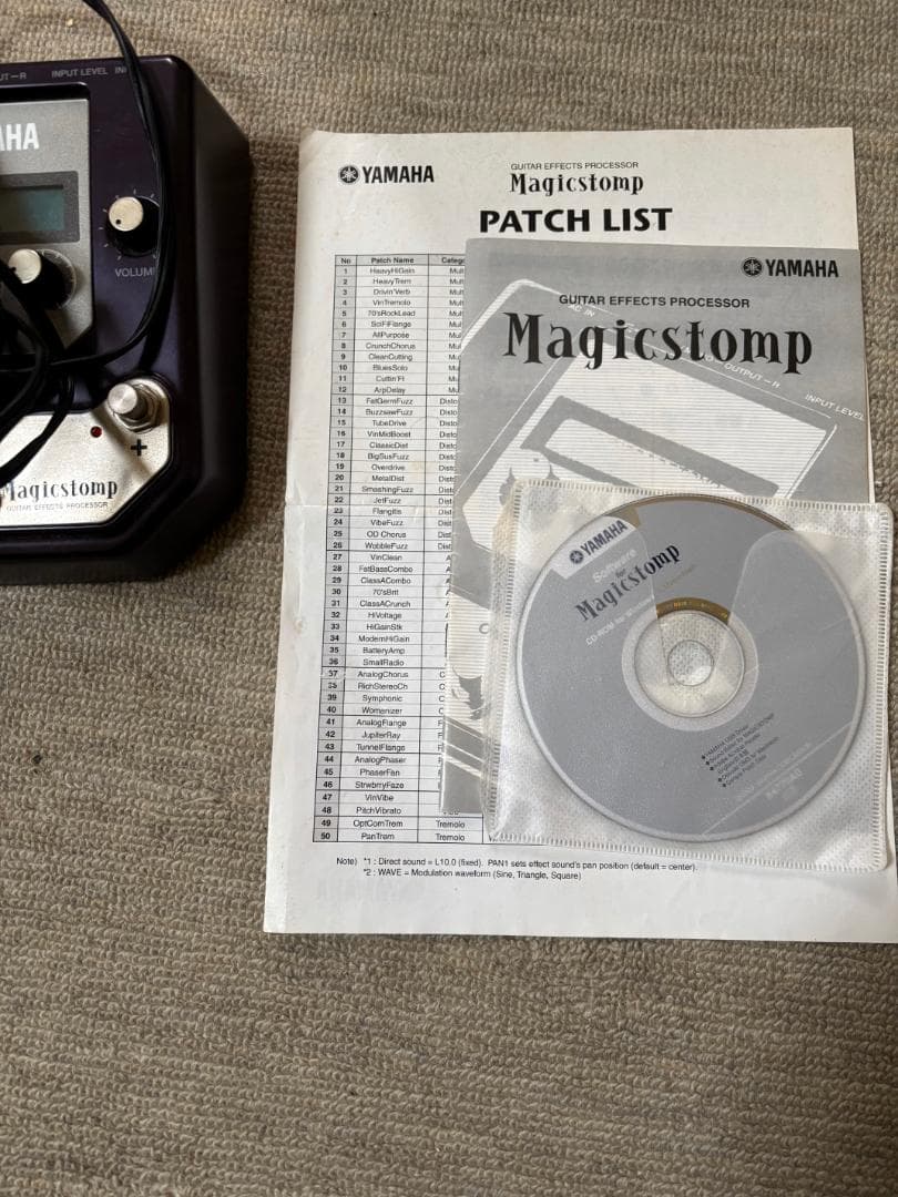 ギター Yamaha Magic stomp