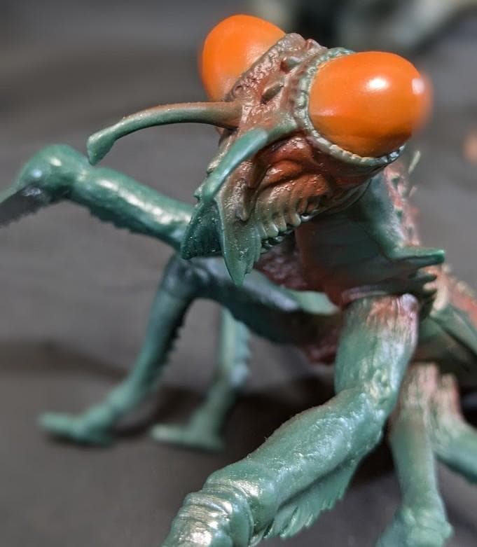 ゴジラ＆ミニラ＆カマキラス「ゴジラの息子」（Ｙ・ＭＳF）ソフビ３体セット