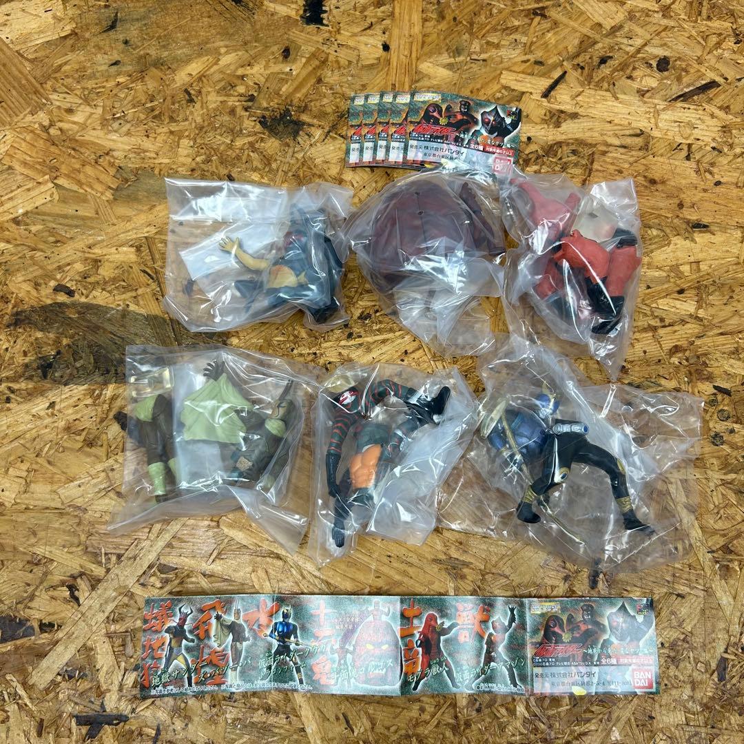 仮面ライダー ミニフィギュア 42体セットHGシリーズ ハイグレード フルカラー