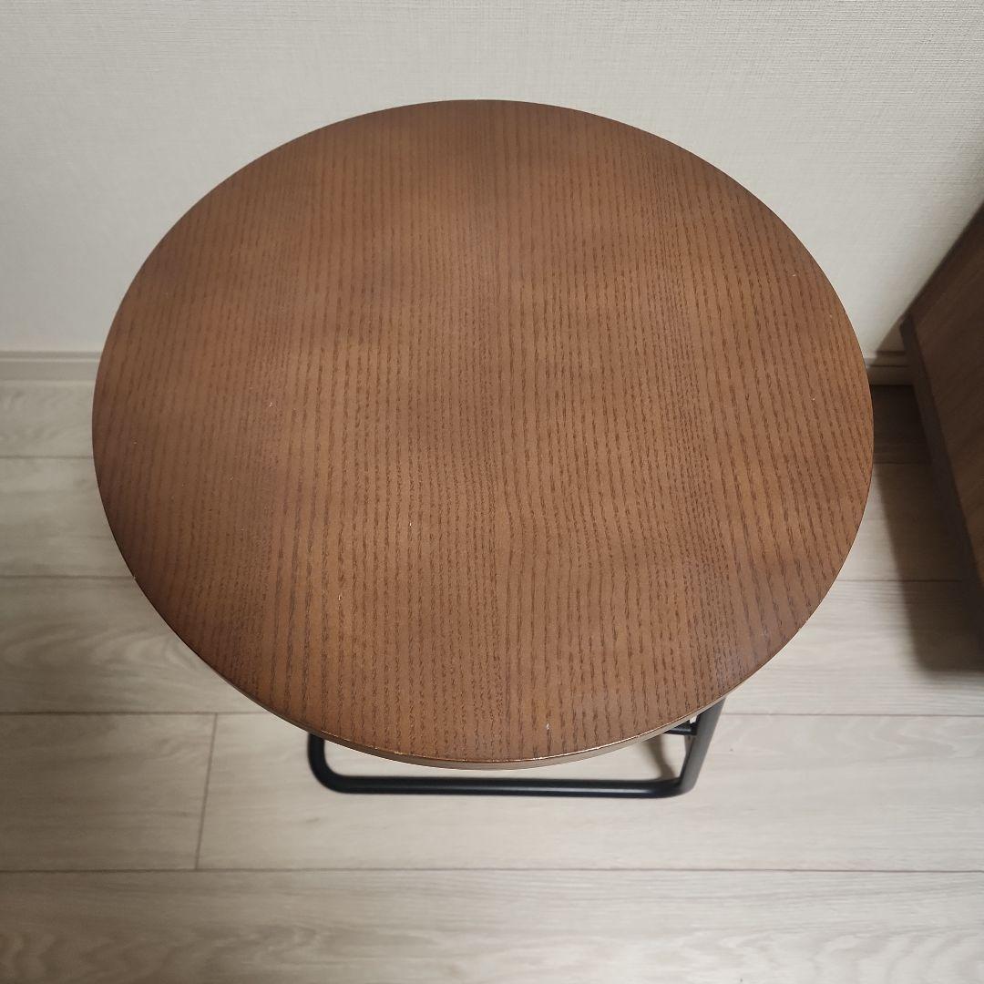 【値下げ】unico　HOXTON(ホクストン)　サイドテーブル　交渉不可