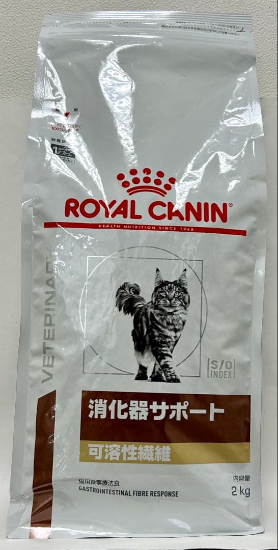 ロイヤルカナン 猫用 消化器サポート 可溶性繊維 2kg 1袋