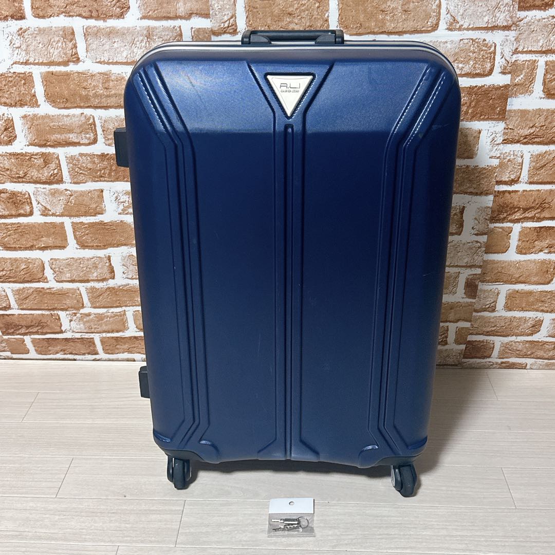 A.L.I キャリーケース　アジアラゲージ 容量約85L スーツケース　ブルー