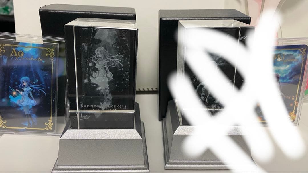 1*7様 summer Pockets空門蒼　3dクリスタル カード