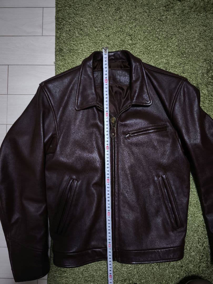 KADOYA KS LEATHER ブラウン レザージャケット L