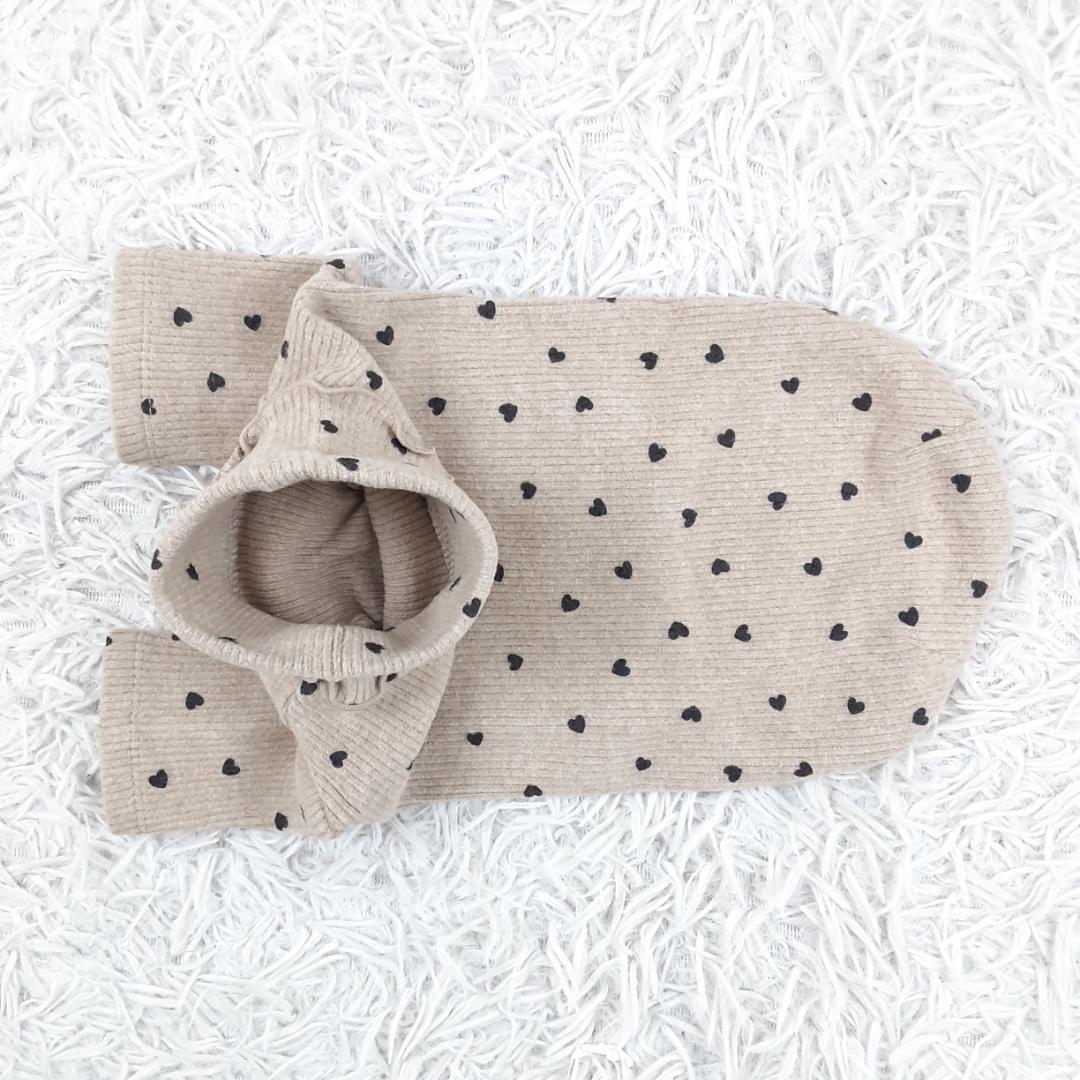 新品未使用タグ付◎monchéri モンシェリ ドッグウェア2枚セット ハート柄