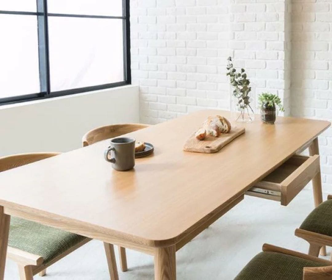 【美品】ダイニングテーブル Henry 木製 150cm