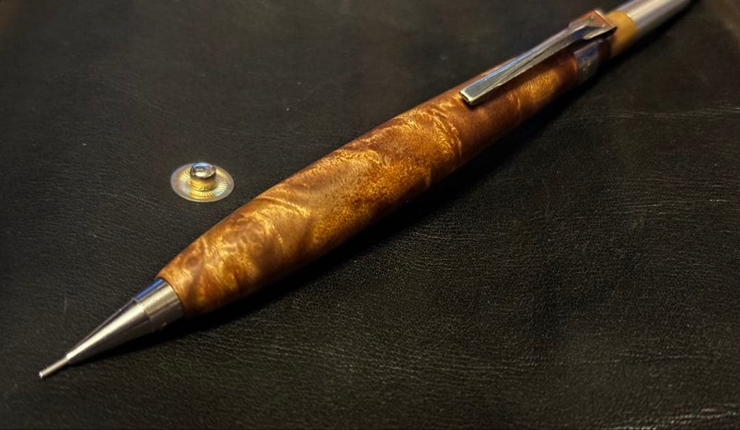 木軸ペン マーブルウッド