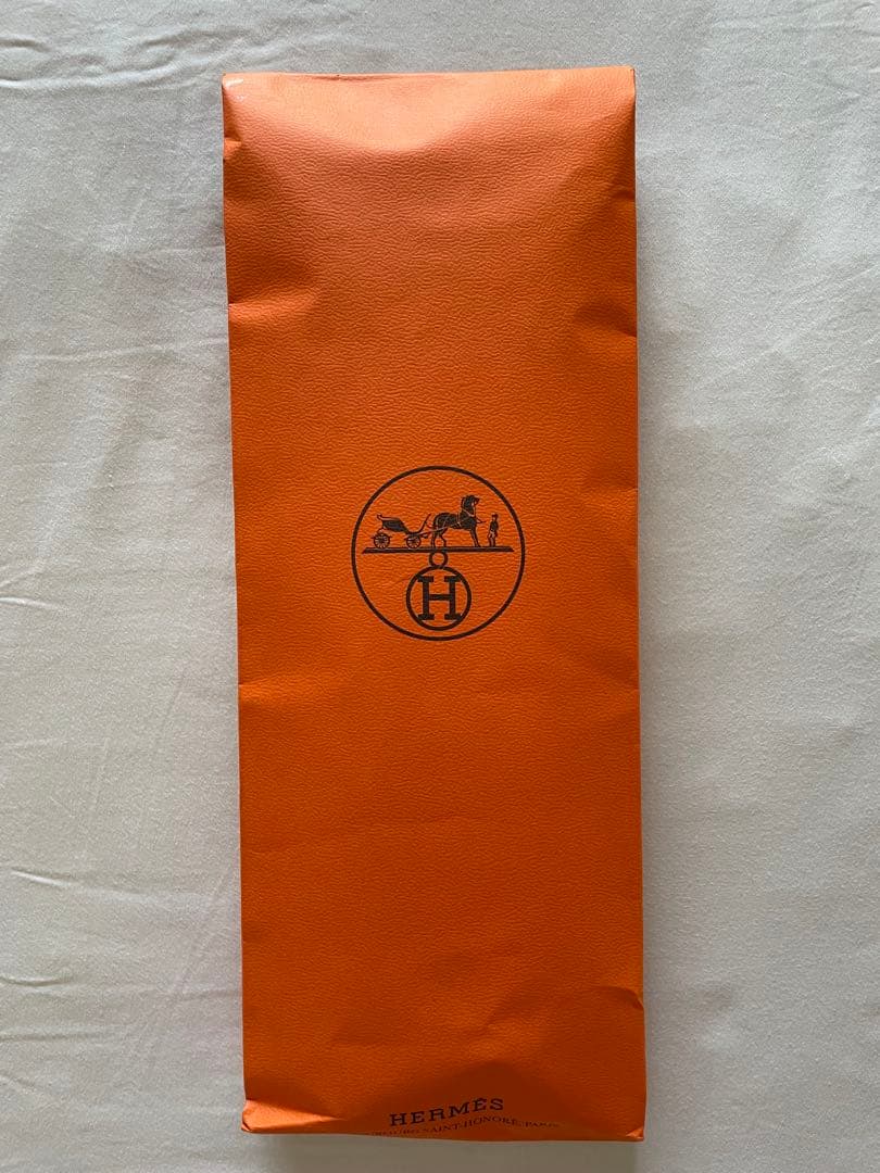 HERMES ネイビー　フェイスタオル