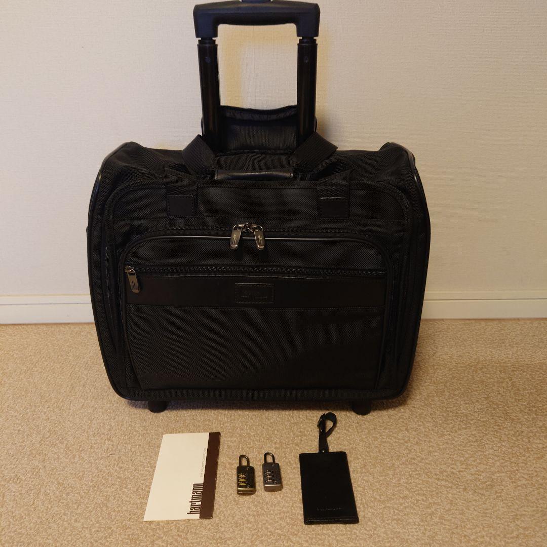 【美品】hartmannビジネスキャリー（旅行・出張に大活躍）