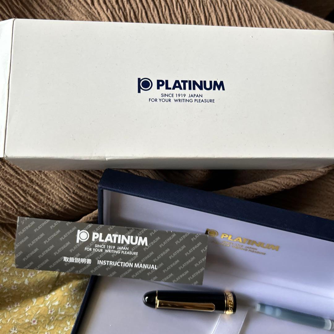 プラチナ万年筆　3776 14K 未使用