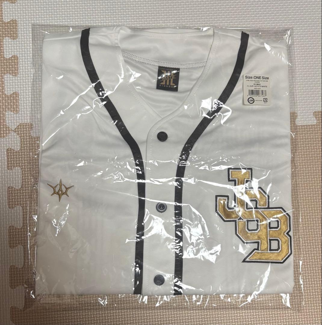 三代目 JSB KINGDOM FC限定 ベースボールシャツ