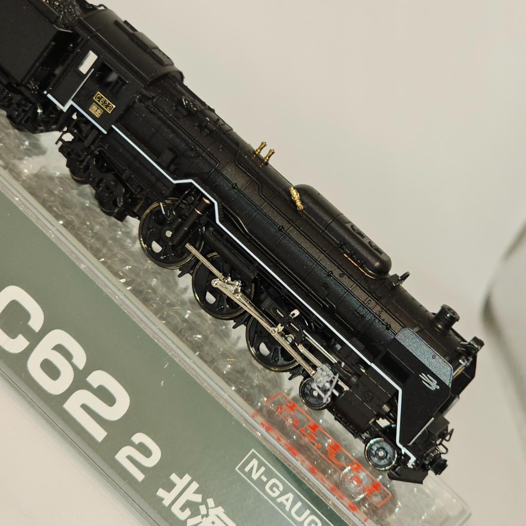 KATO 2017-2 C62 2 北海道形 Nゲージ 蒸気機関車 試走程度