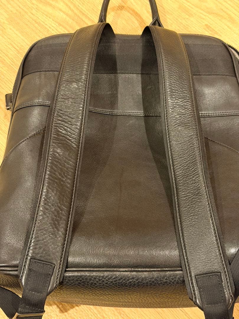 FlathorityのオイルミーリングPCリュック(M) 16インチ可能