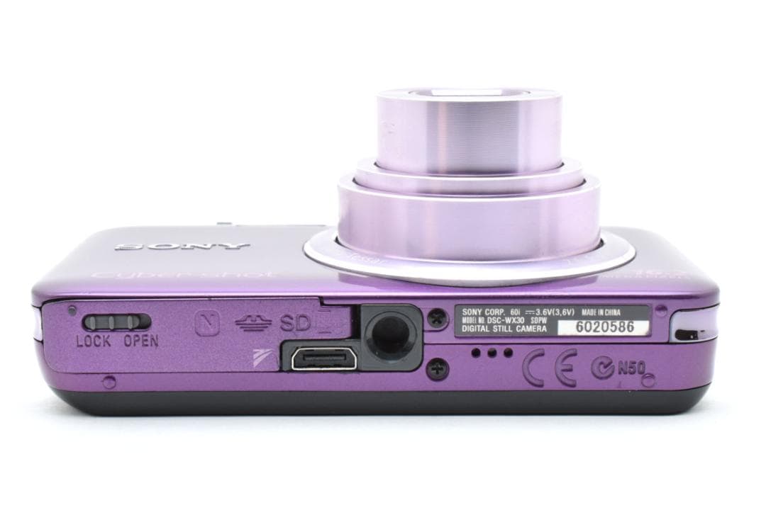 【美品】SONY Cyber-shot DSC-WX30 バイオレット