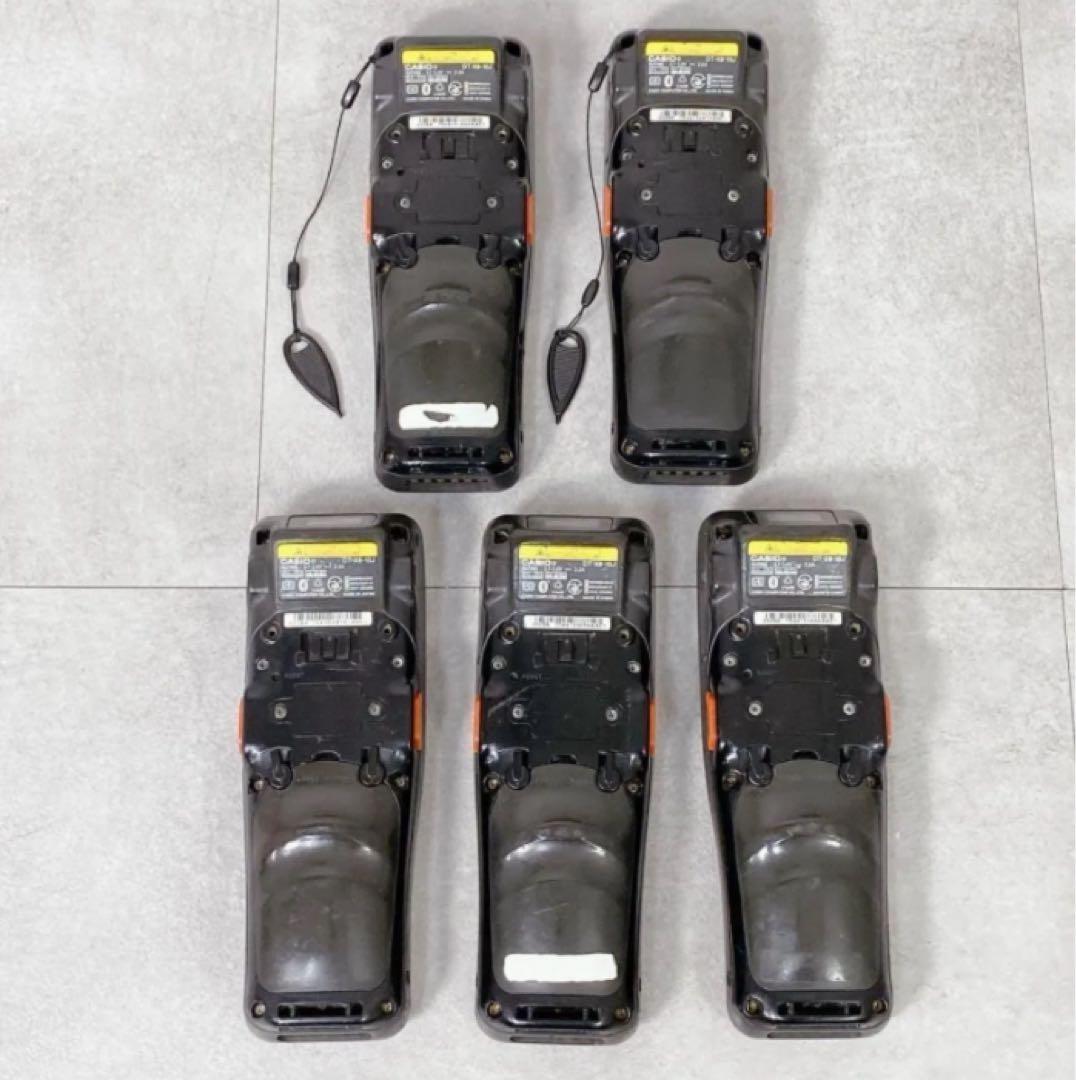 W317 CASIO DT-X8-10J バーコードリーダー 5台 セット