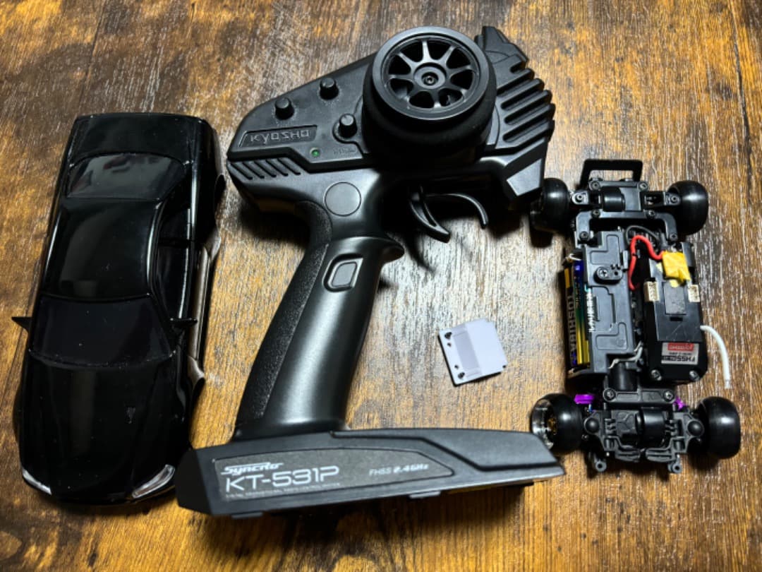 値下げ！！ミニッツAWDドリフトジャンク　R34付き