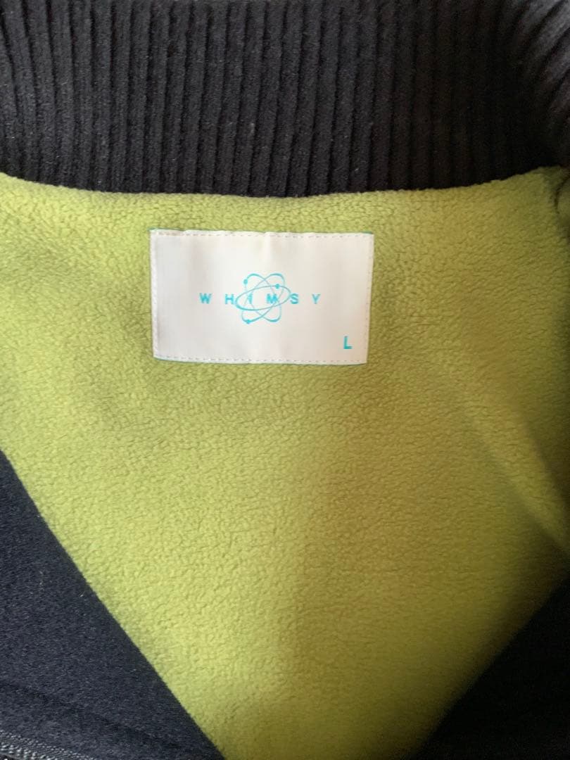 ジャケット・アウター WHIMSY DOUBLE POUCH TANKERS JACKET NAVY