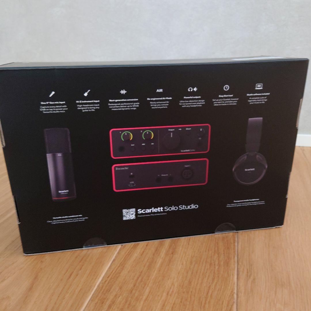 Focusrite Scarlett Solo Studio 4th　Gen
