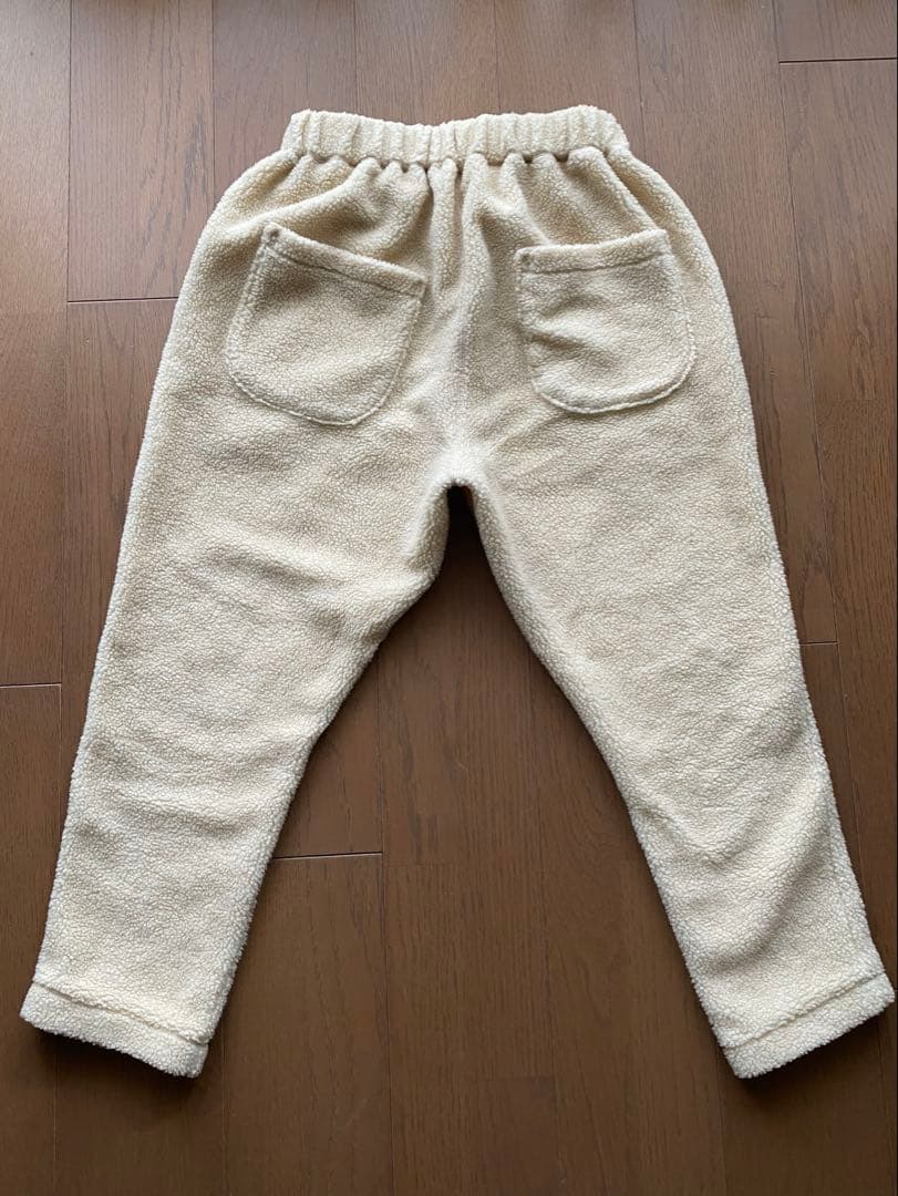 HARVESTY ハーベスティ　ボアフリース イージージョッパーズパンツ