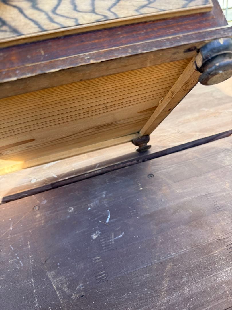 黒柿 古民具　時代物　小箪笥 ヴィンテージ 昭和レトロ　レトロ　アンティーク