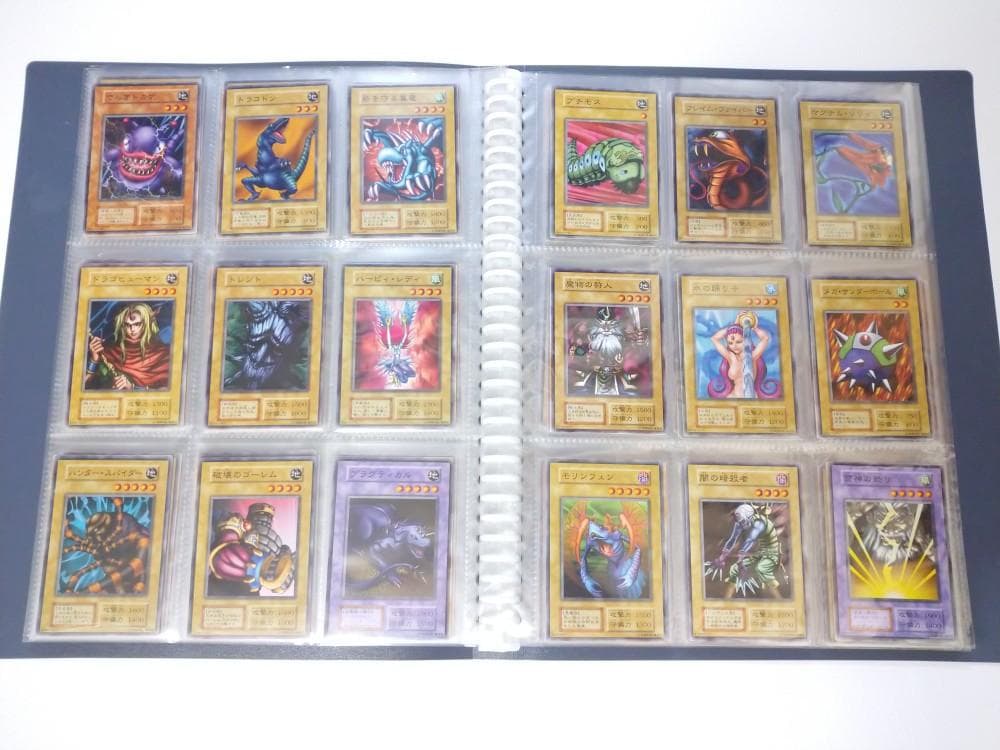 遊戯王 初期ノーマル vol.1～vol.7 コンプリートファイル 美品～やや傷