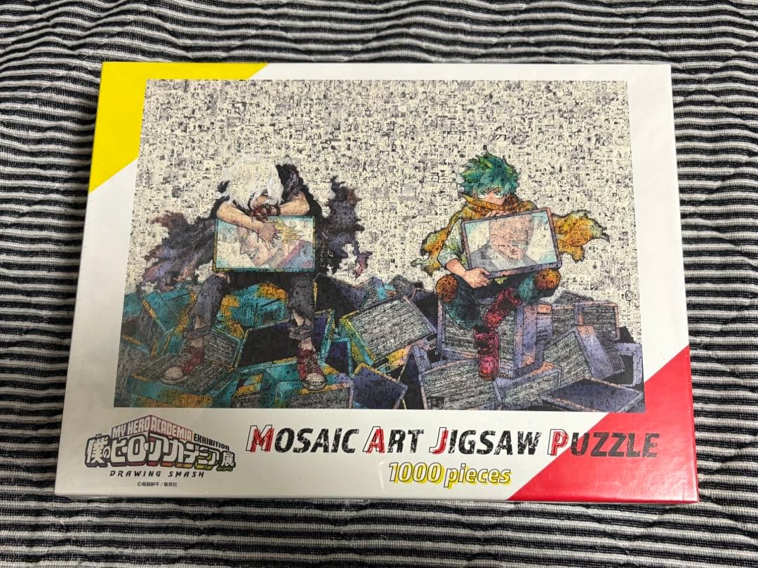 僕のヒーローアカデミア ヒロアカ展 モザイクアート 1000 パズル 未開封