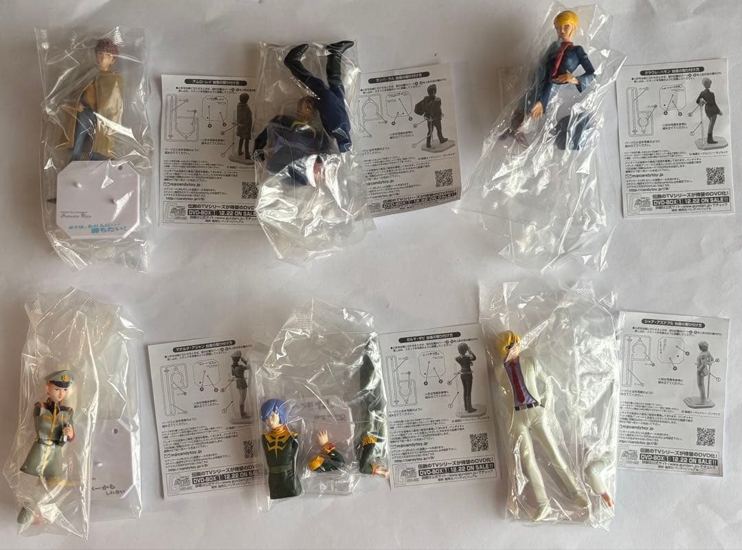機動戦士ガンダム EFコレクションFIRSTGENERATION Ⅱ 全6種