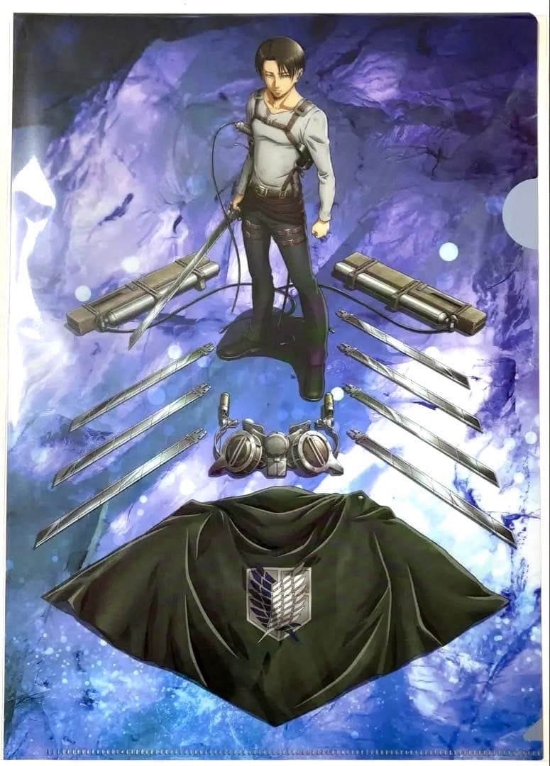 進撃の巨人 リヴァイ SPECIAL EVENT 当日のみ　クリアファイル　1枚