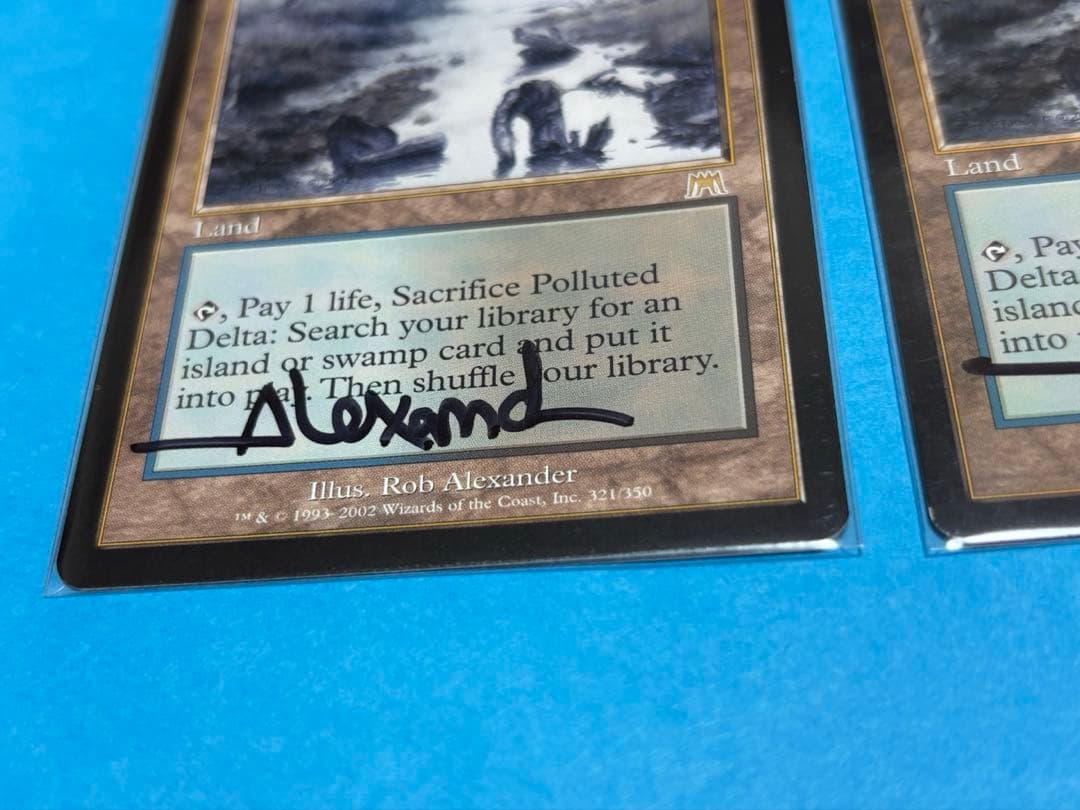 汚染された三角州 ONS英 サインド2枚