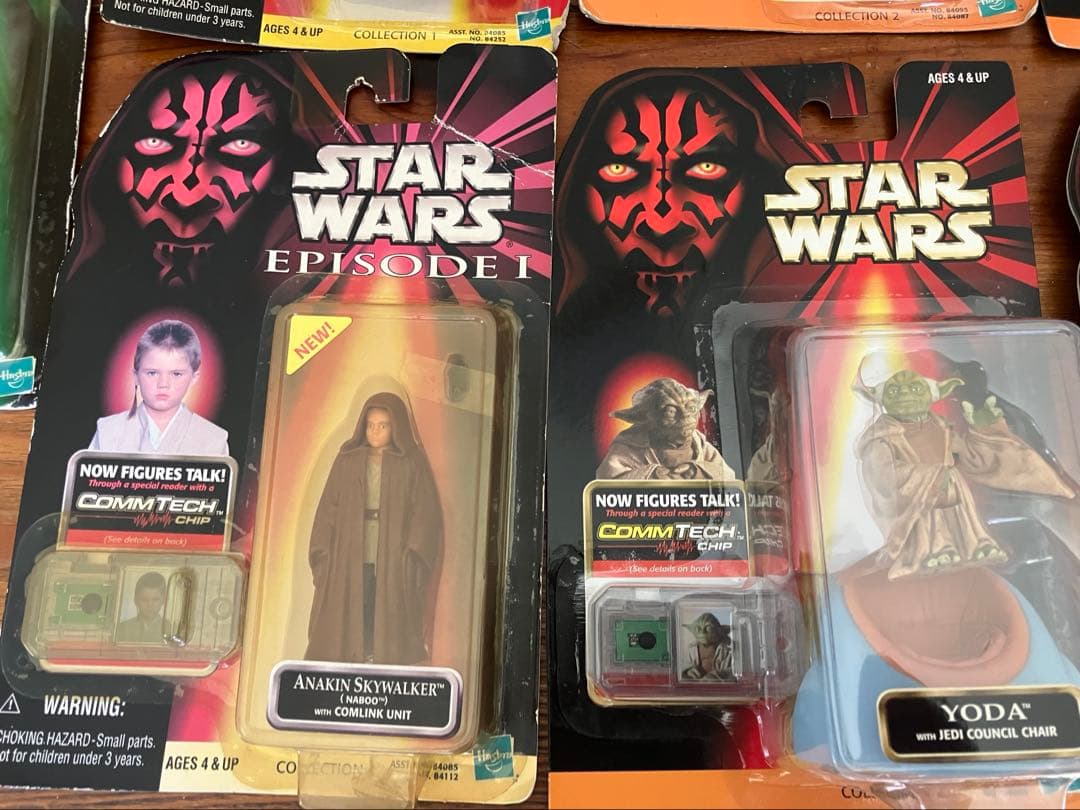 未使用品　スターウォーズ エピソード1 コムテックリーダー&フィギュア　セット