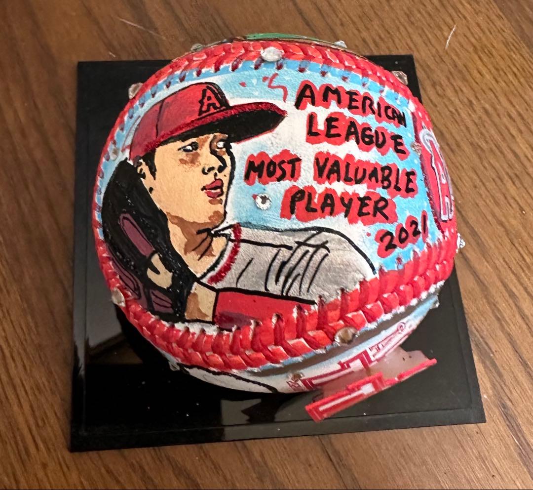 【最終値下げ】大谷翔平直筆サインボール×チャールズ・ファジーノ 完全受注限定品