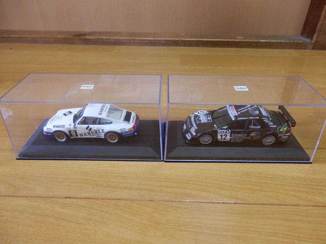 ★２台セット♥️ミニチャンプス★1/43★ベンツ★W202★ポルシェ★993