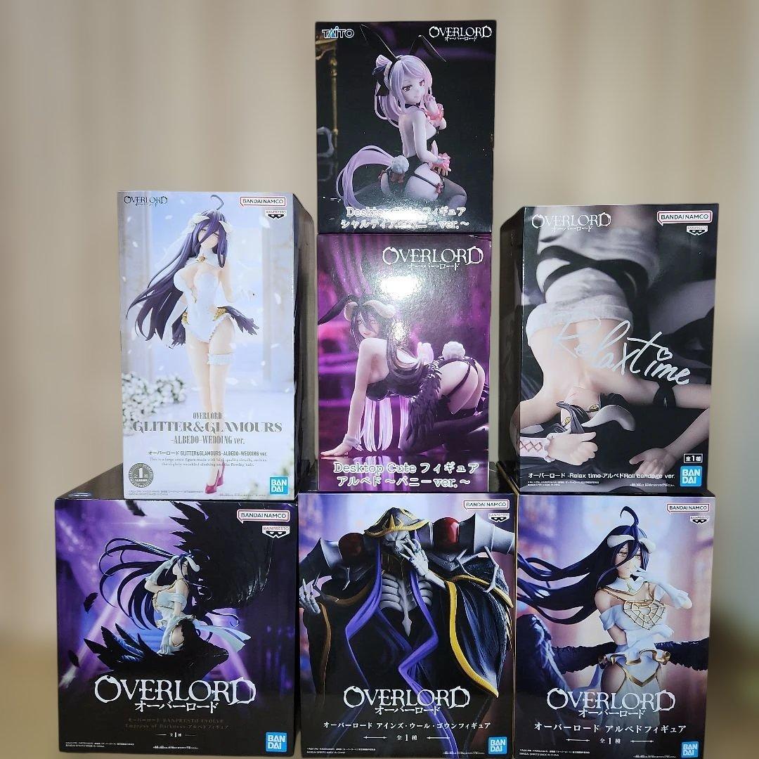 オーバーロード　アインズ　シャルティア　アルベド　#白るまんどのフィギュア