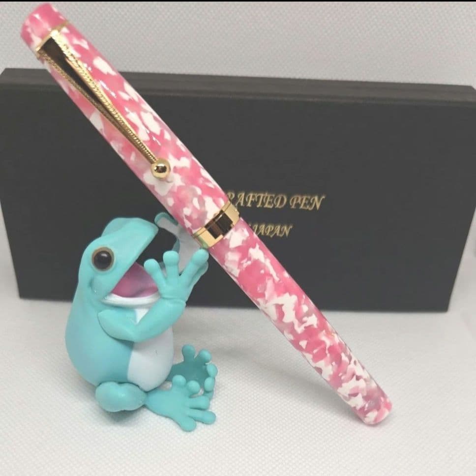 ブングボックス 大西製作所 螺鈿桜桜吹雪万年筆 F