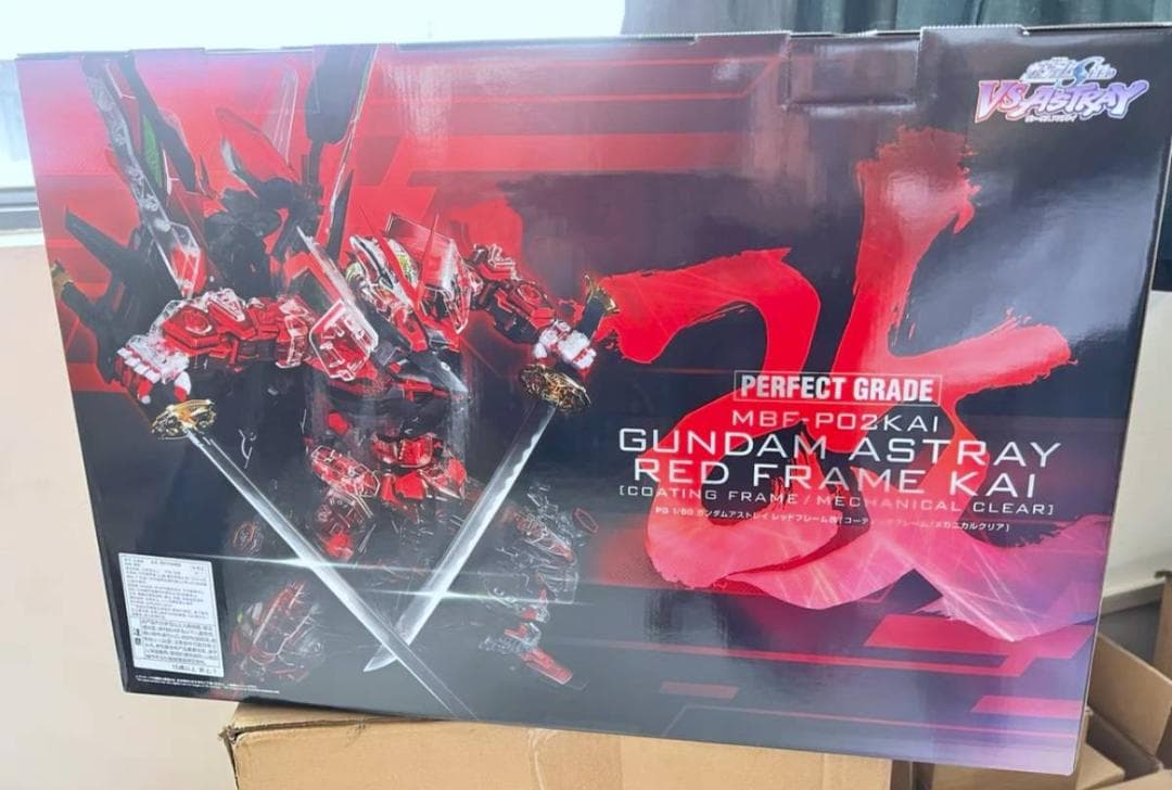 バンダイ 海外超限定 PG 1/60 アストレイレッドフレーム改 ガンダム