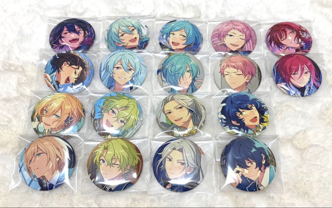 あんスタ イベコレ 缶バッジ 19点 まとめ オルタード fine-O コンプ