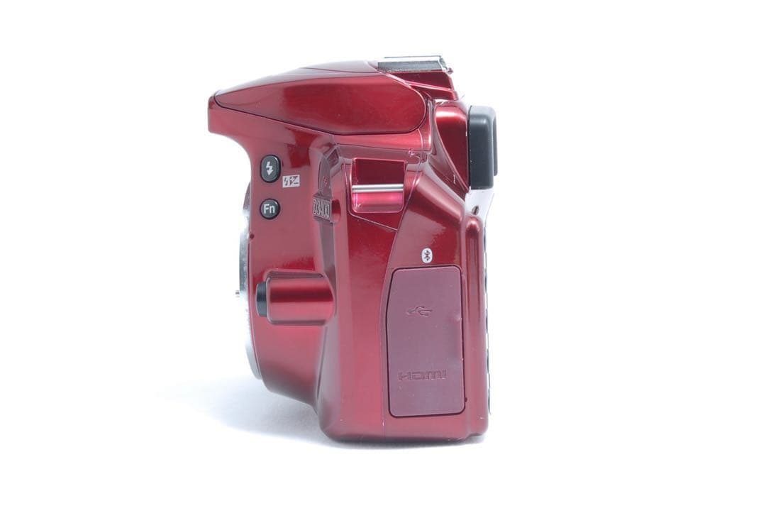 すぐ使える⭐️Nikon ニコン D3400⭐️ダブルレンズ⭐️赤⭐️動画撮影⭐️一眼レフ