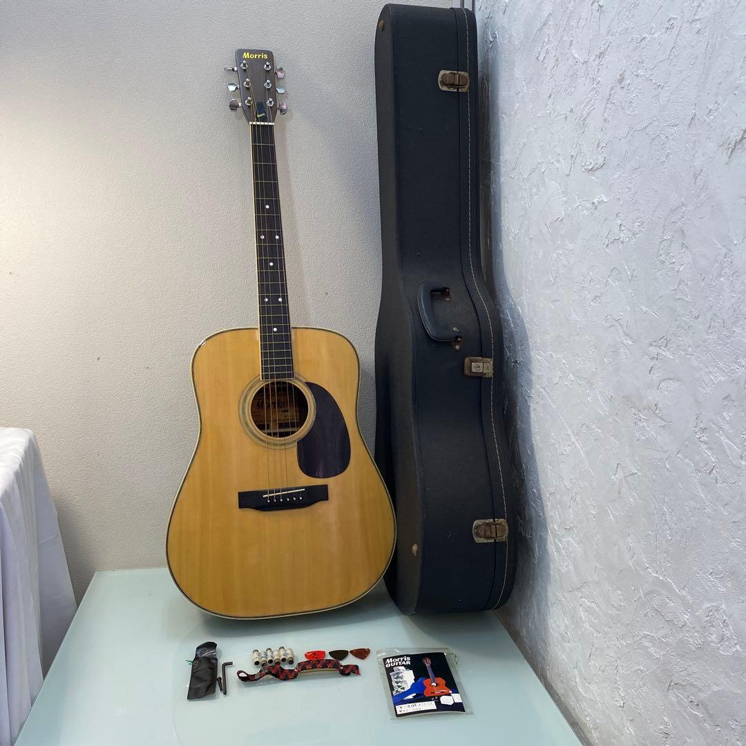 ☆モーリスギター　W-30 1本弦交換　ハードケース付☆