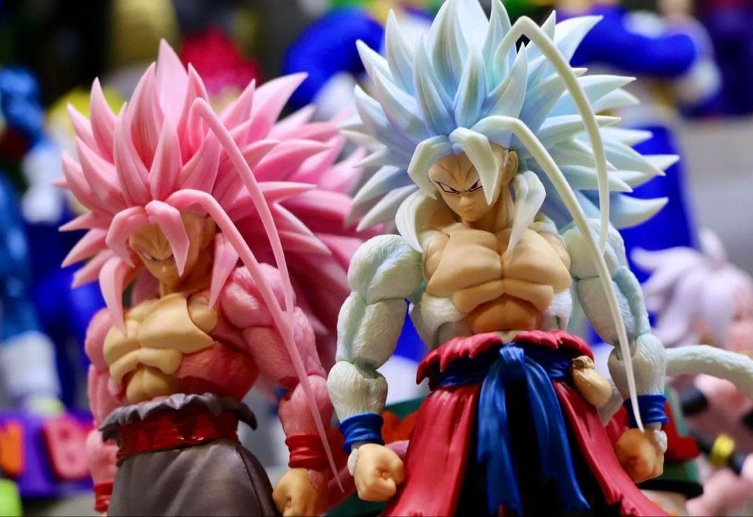 絶版品！海外限定S.H.フィギュア ゴクウブラック スーパーサイヤ人ロゼ5