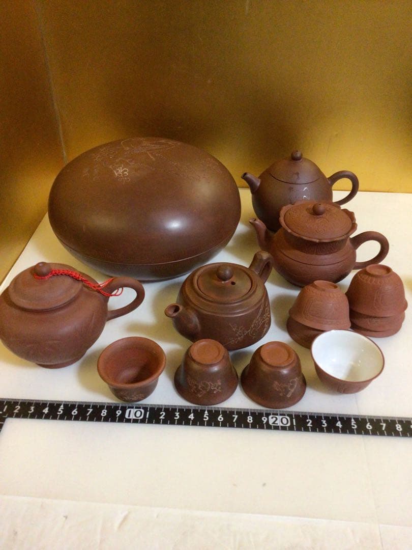 朱泥 茶器 急須 箱無し