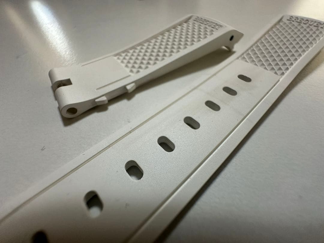 Breguetブレゲ マリーンⅡ 5817 ラバーベルト 白