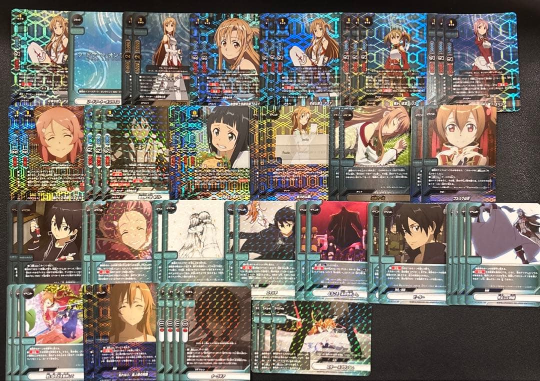 バディファイト　ソードアートオンライン　デッキ
