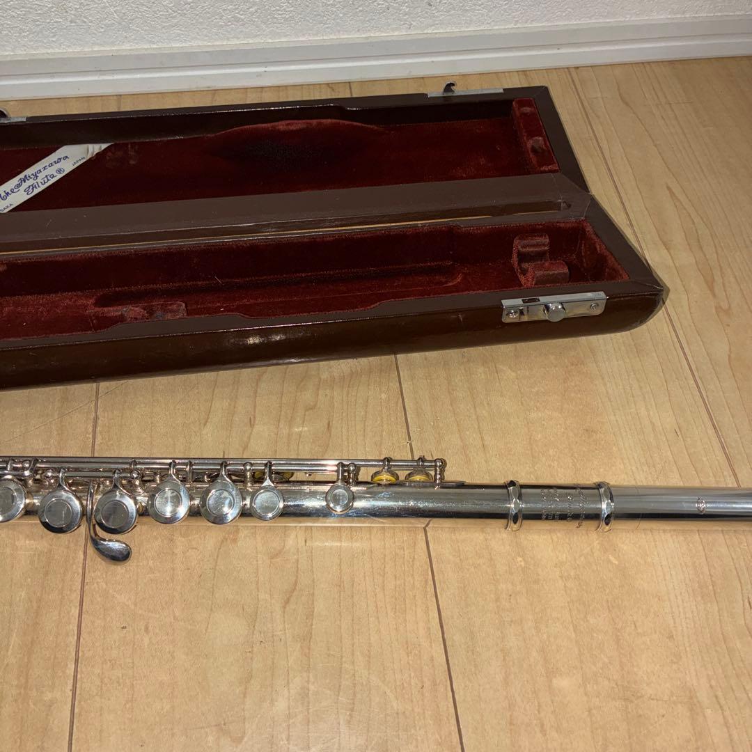 美品　名機　ミヤザワ　フルート本体　MS-70S 専用ケース付き