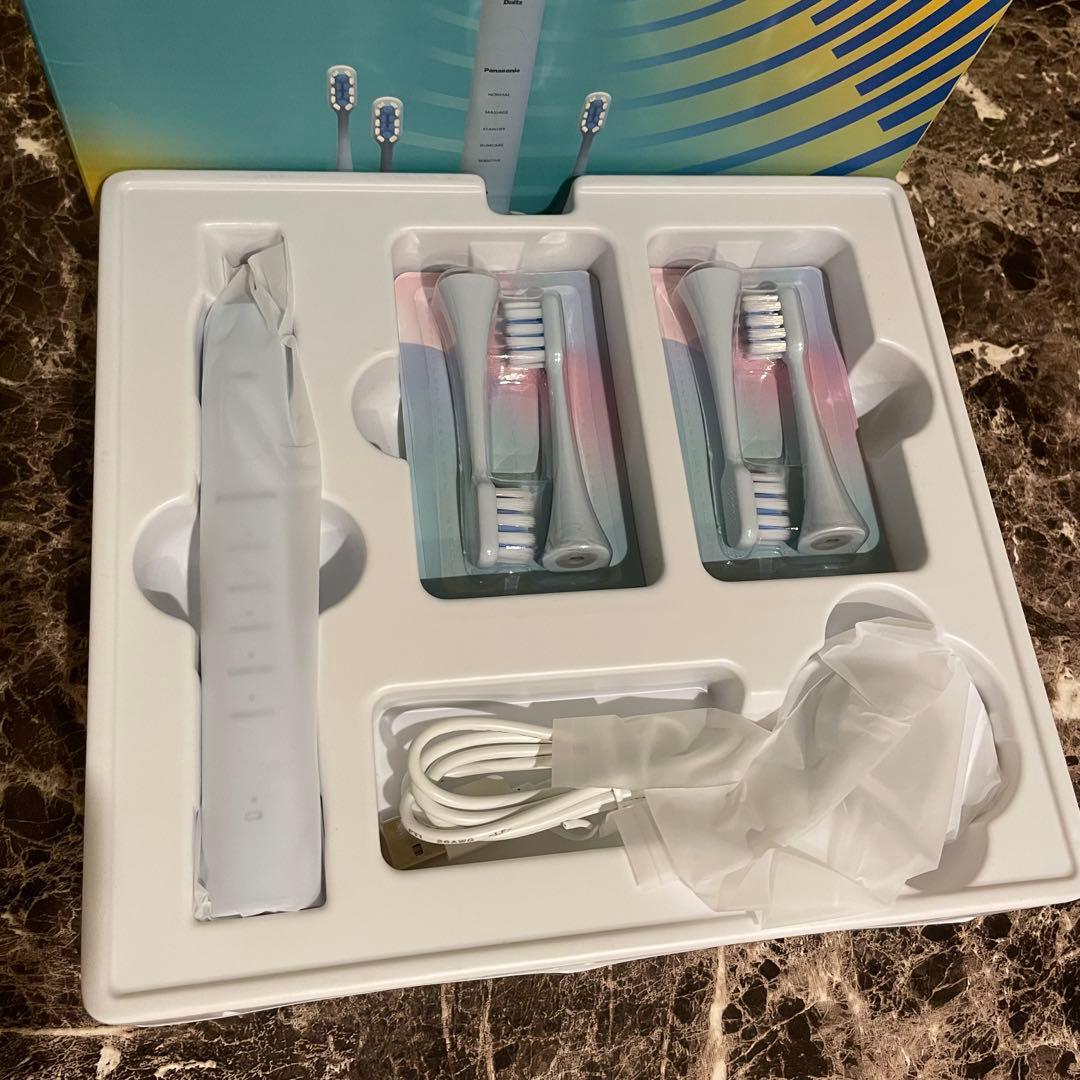 パナソニック ドルツ 電動歯ブラシ 5モード 充電式 替えブラシ4本 ドルツ