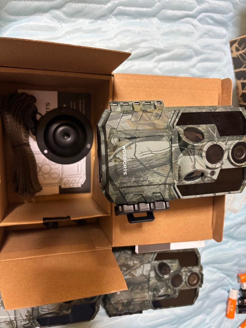 WOSPORTS G600 トレイルカメラ　防范カメラ2台