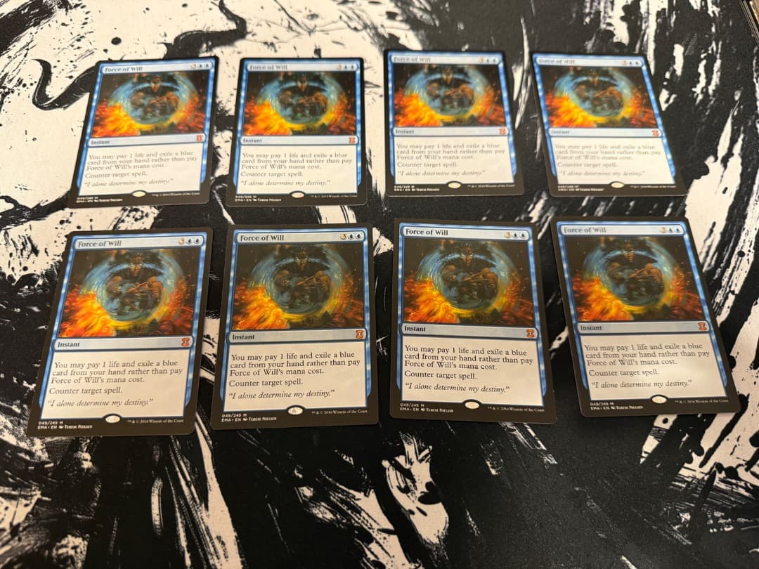 【うぐ】意志の力　4枚　英語　MTG