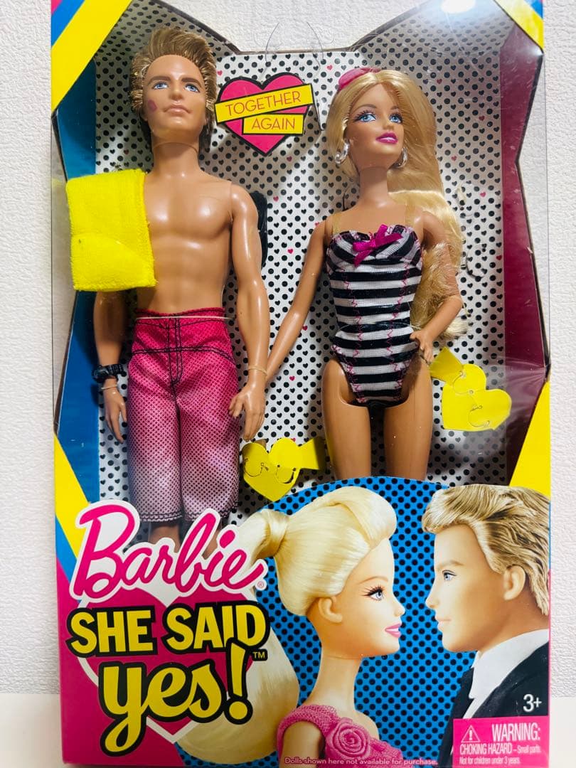 Barbieバービー/She Said Yes! Kenケン 2体セット